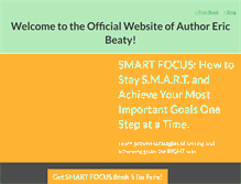 Tablet Screenshot of ericbeaty.com